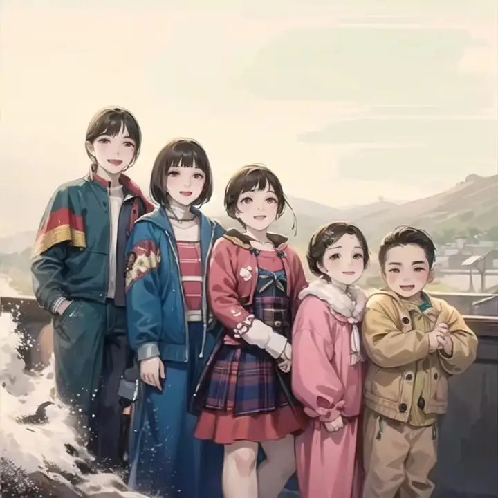 抖音我有四个姐